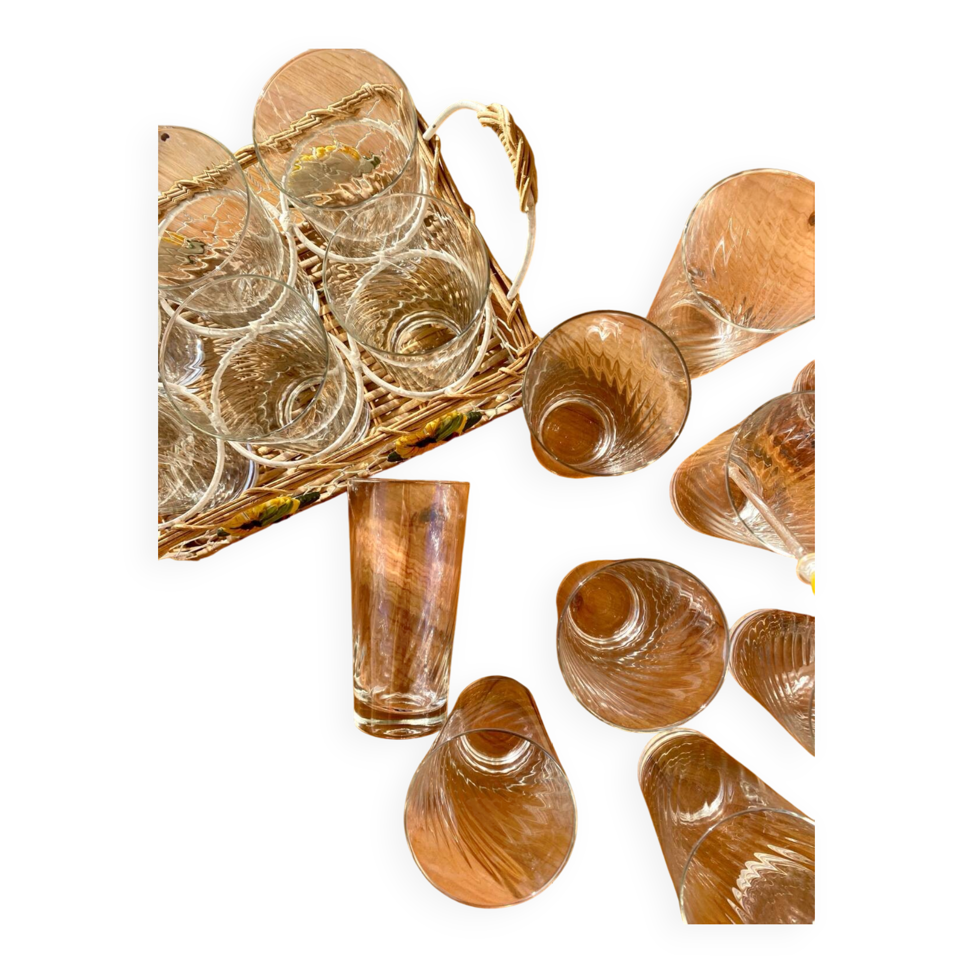 Lot de verres à limonade