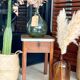 Wooden chest stool