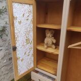 Beige art deco wardrobe