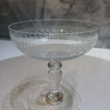 Ensemble de 8 coupes à champagne
