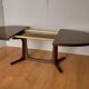 Table ovale extensible  Baumann 250cm design scandinave vintage 60 70 rallonges orme