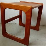 Small danish sidetable in teak by Salin Nyborg