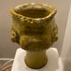 Vase en ceramique "lions" 1960