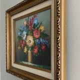 Tableau bouquet fleurs