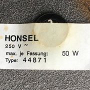 Lampe sur pied postmoderne allemande vintage de Honsel