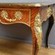Regency style marquetry desk in precious woods – Late 19th century