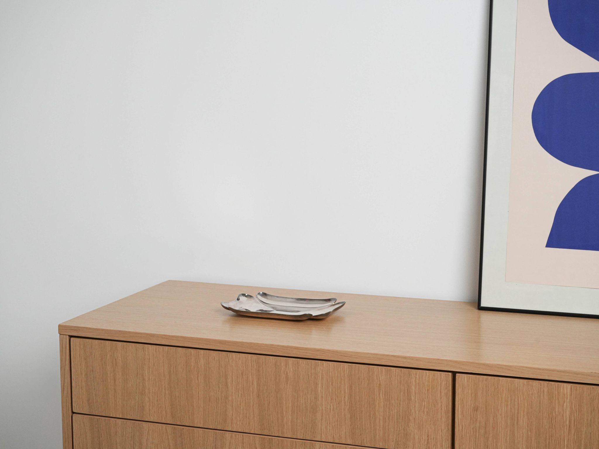 Metal tray, Italian design, 1970s, manufactured by Cassetti