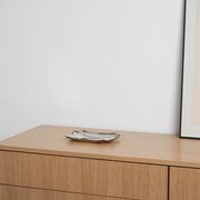 Metal tray, Italian design, 1970s, manufactured by Cassetti