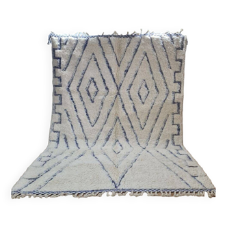 Handmade wool Berber rug 300X200 cm