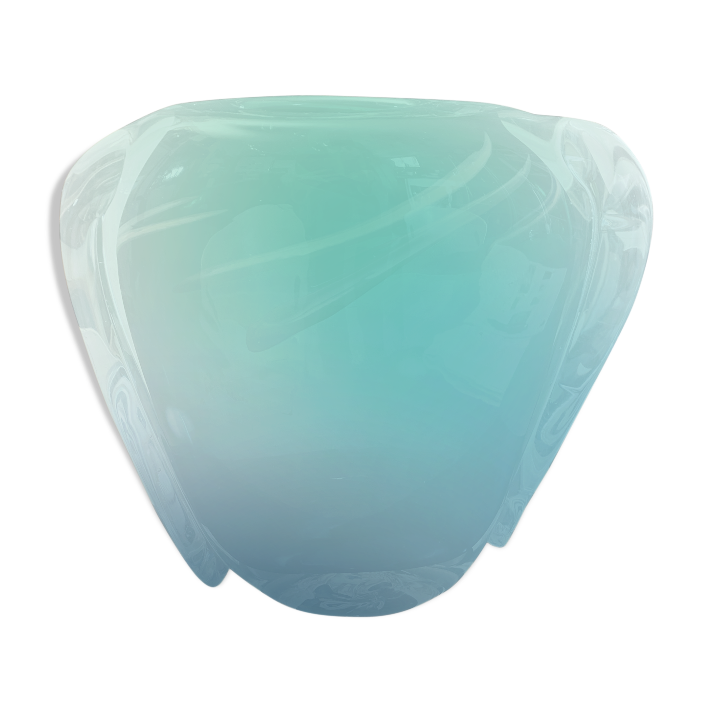 Important Vase Murano Sommerso