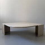 Table basse en travertin