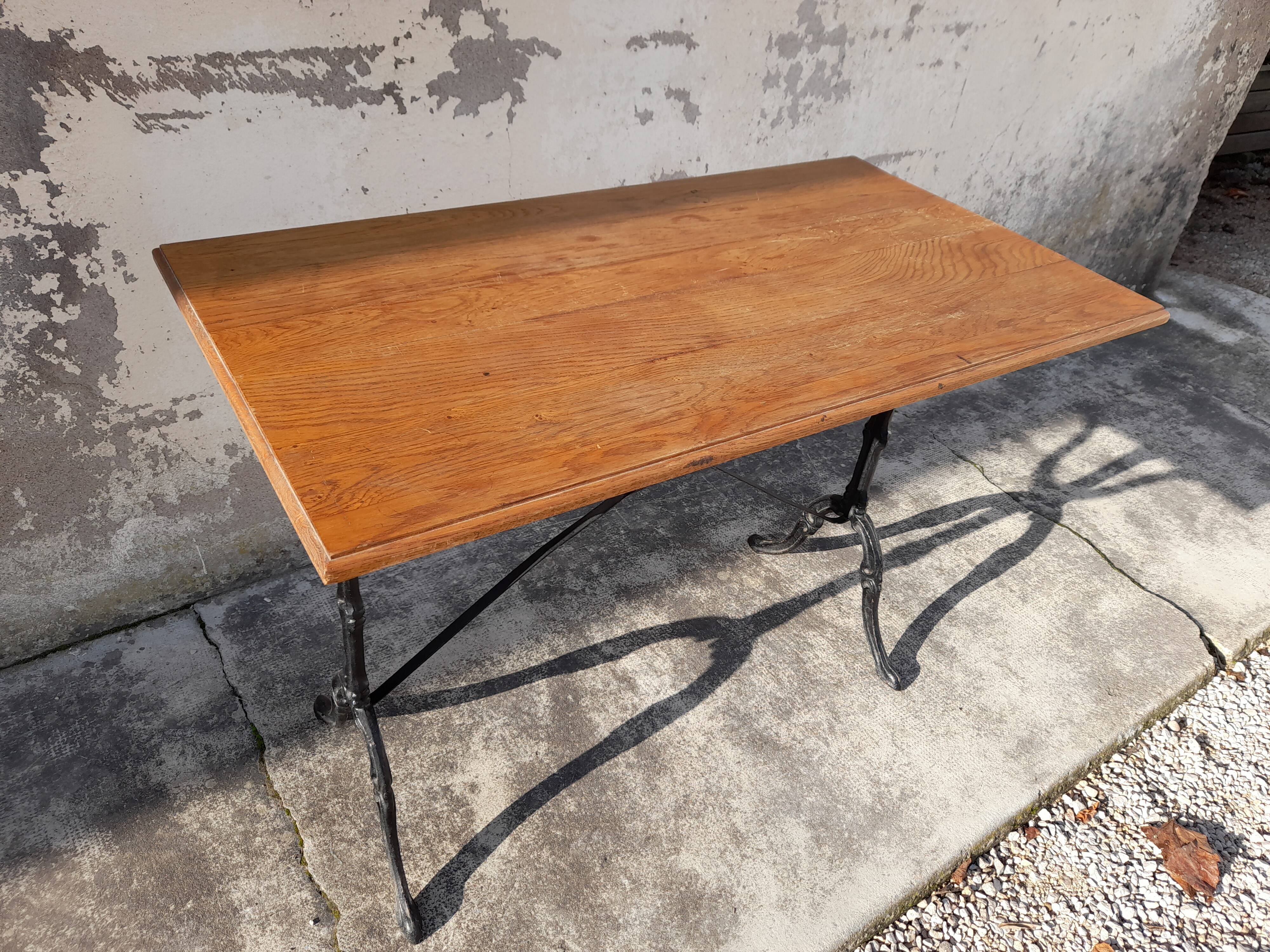 Oak Bistrot table