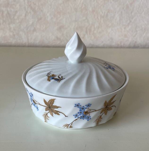Limoges porcelain candy box
