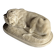 Marble sculpture of a reclining lion