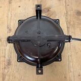 Brown Industrial Bakelite Wall or Ceiling Light, 1970s