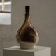 Axella Stoneware, sculptural table lamp from Denmark in stoneware, Model No 989, 1960s-70s.