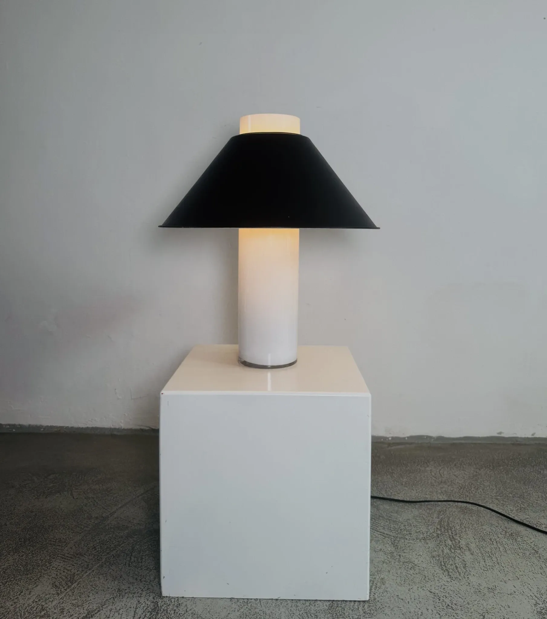 A-858 Table Lamp By Glashütte Limburg, Germany, 1960S