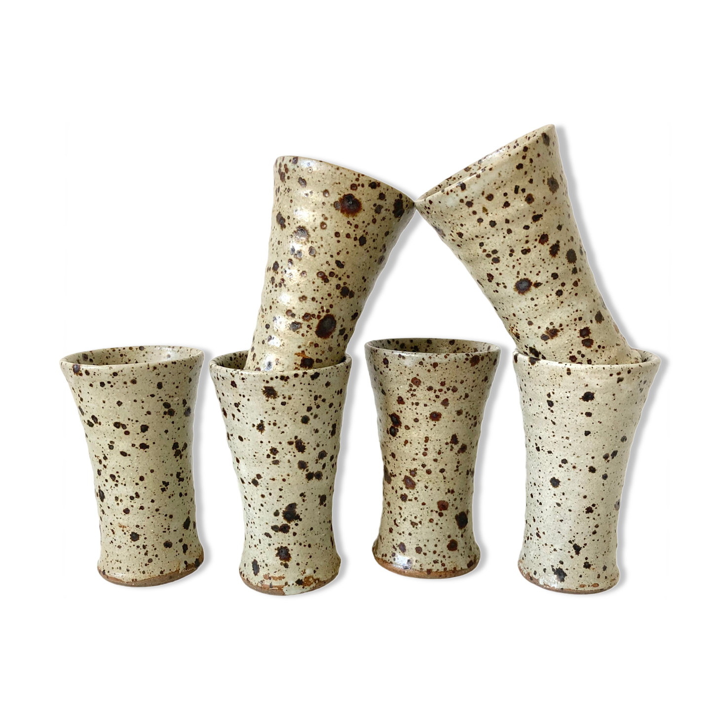 Cups sandstone cups pyrité Gustave Tiffoche, La borne 1960/70