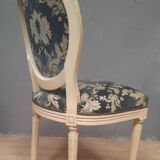 Set of 8 Louis XVI style medallion chairs
