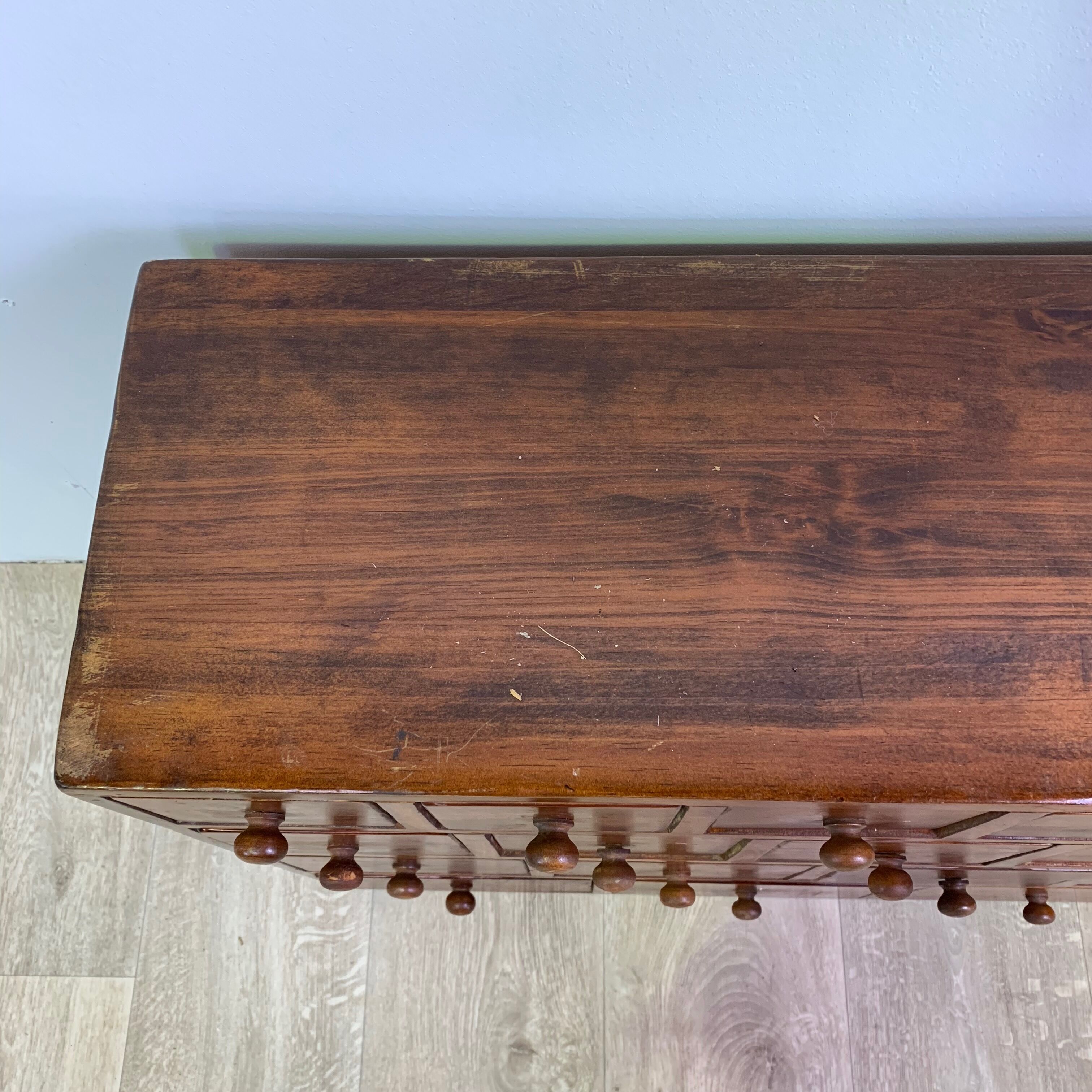 Furniture apothecary drawers