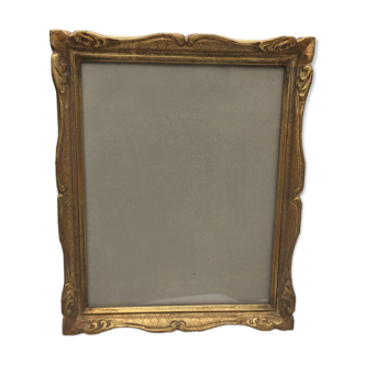 Golden photo frame