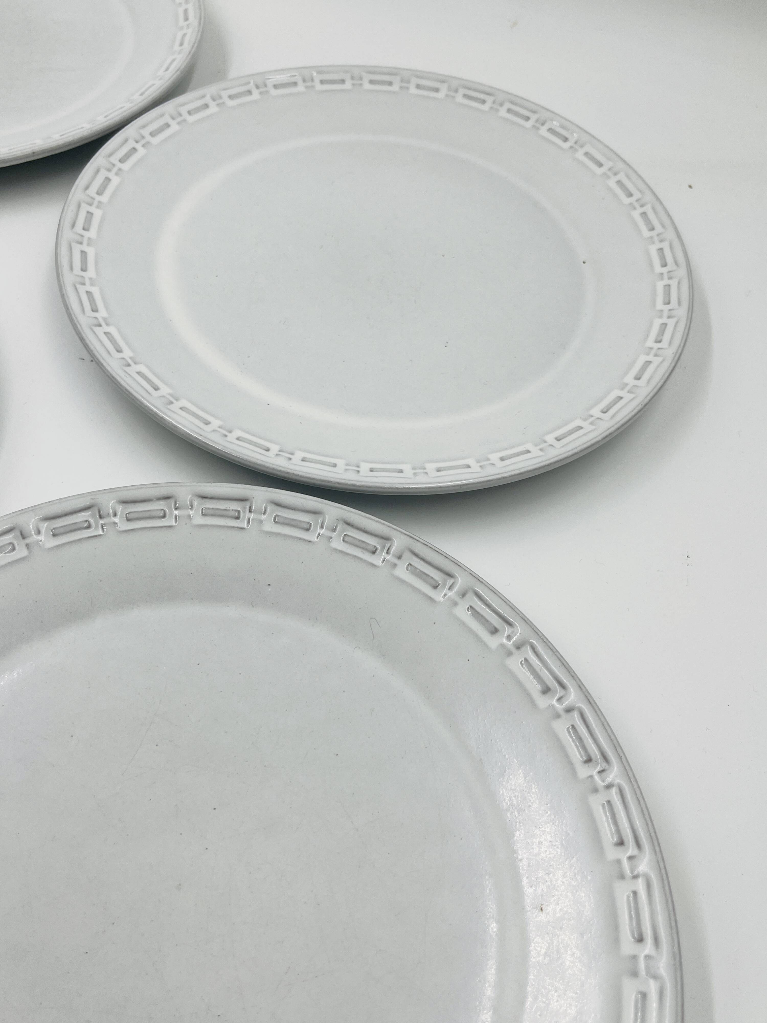 Lot of 4 Epsilon Ceramic Plates by Karl Leutner