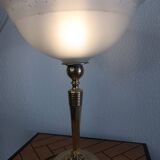 Lampe art-déco en laiton