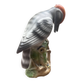 Numbered porcelain bird subject