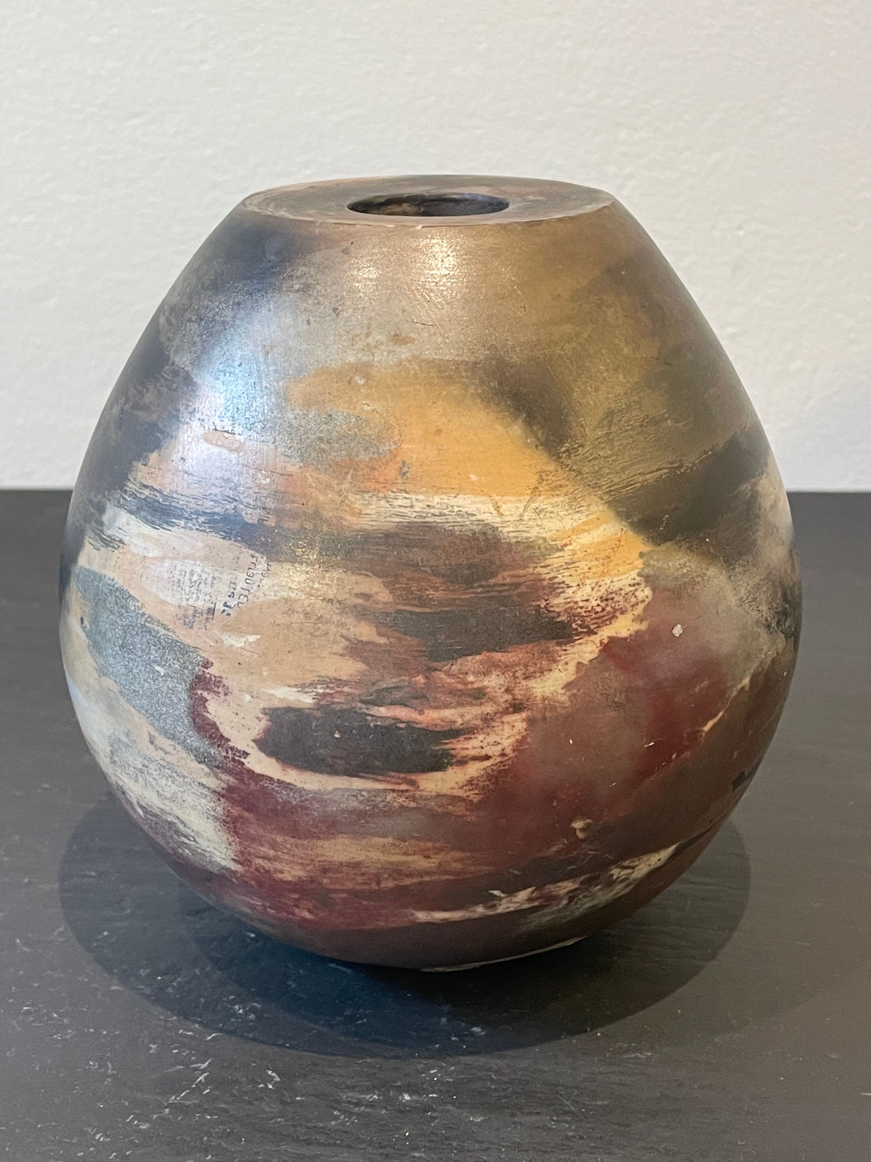 Ceramic ball vase