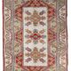 Vintage Turkish Kars handmade carpet 116cm x 175cm 1960s