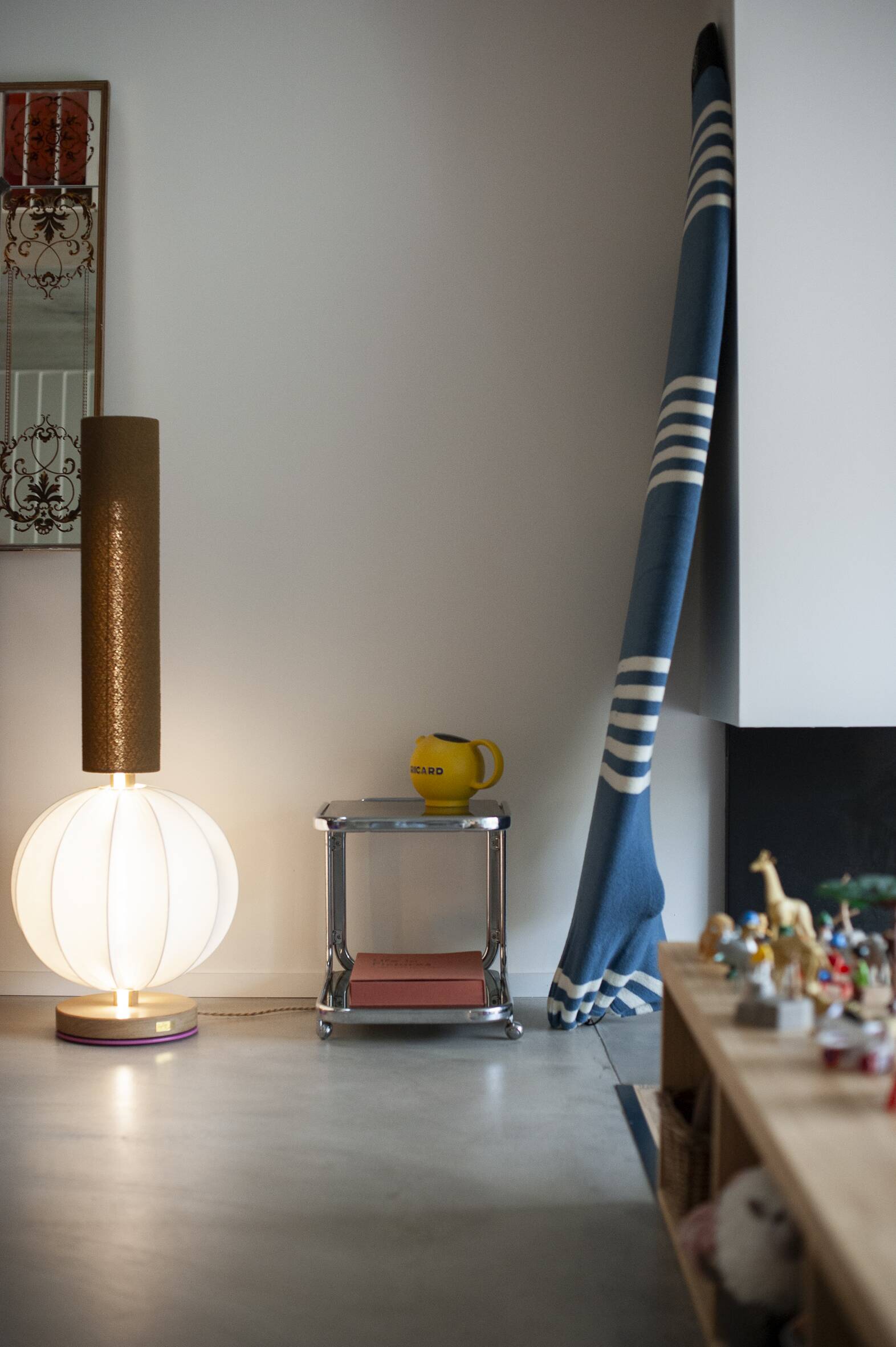 Lampadaire Mima #2, années 2000, Coton / Angélique Delaire /