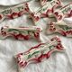 Painted earthenware knife holder Nans sous Sainte-Anne