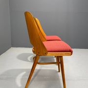 Pair of TON Model 514 Dining Chairs – Radomír Hofman, 1960s