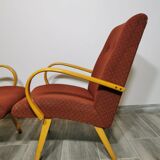 Paire de fauteuils by Jaroslav Smidek