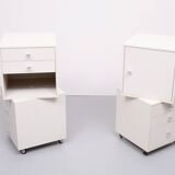 Pair of Q BUS cabinets by Cees Braakman for Pastoe, 1960s