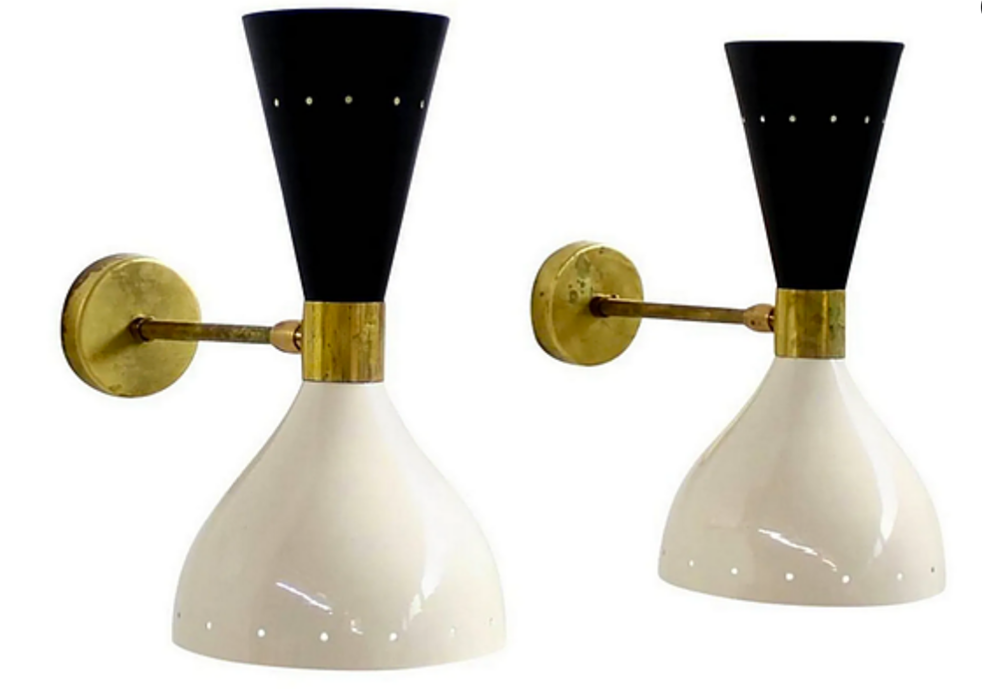 1950s-style Italian wall appliques