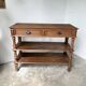 Oak console drapery 1950