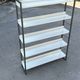 Tomado shelving unit Free standing in metal and gray - 1960s Dutch Design