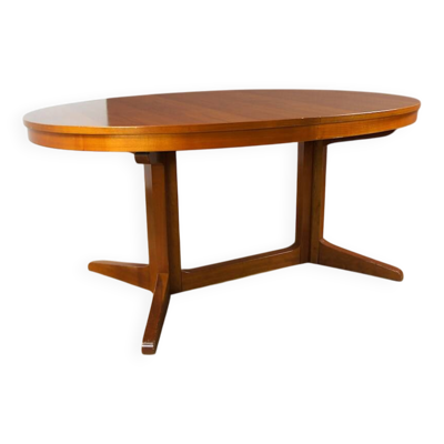 Table de Salle à Manger Ovale Baumann Vintage 1960