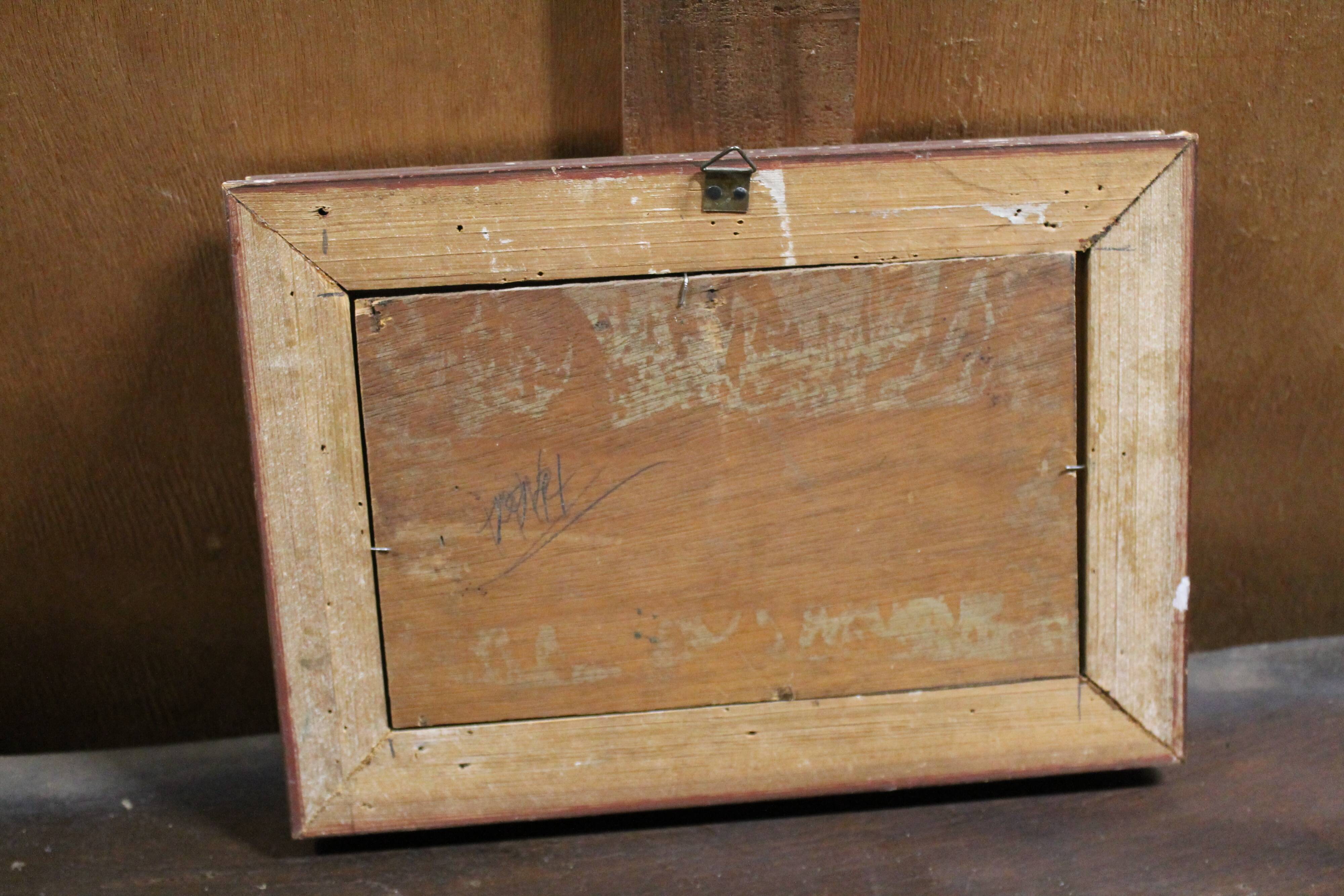 Ancient forest and landscape painting