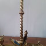 3-branch gargoyle chandelier