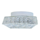 Plafonnier en verre à encastrer pour plafond ou mur