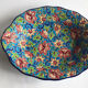 Longwy earthenware dish