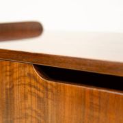 Mid-century walnut dresser by František Jirák, storage cabinet, 1970s