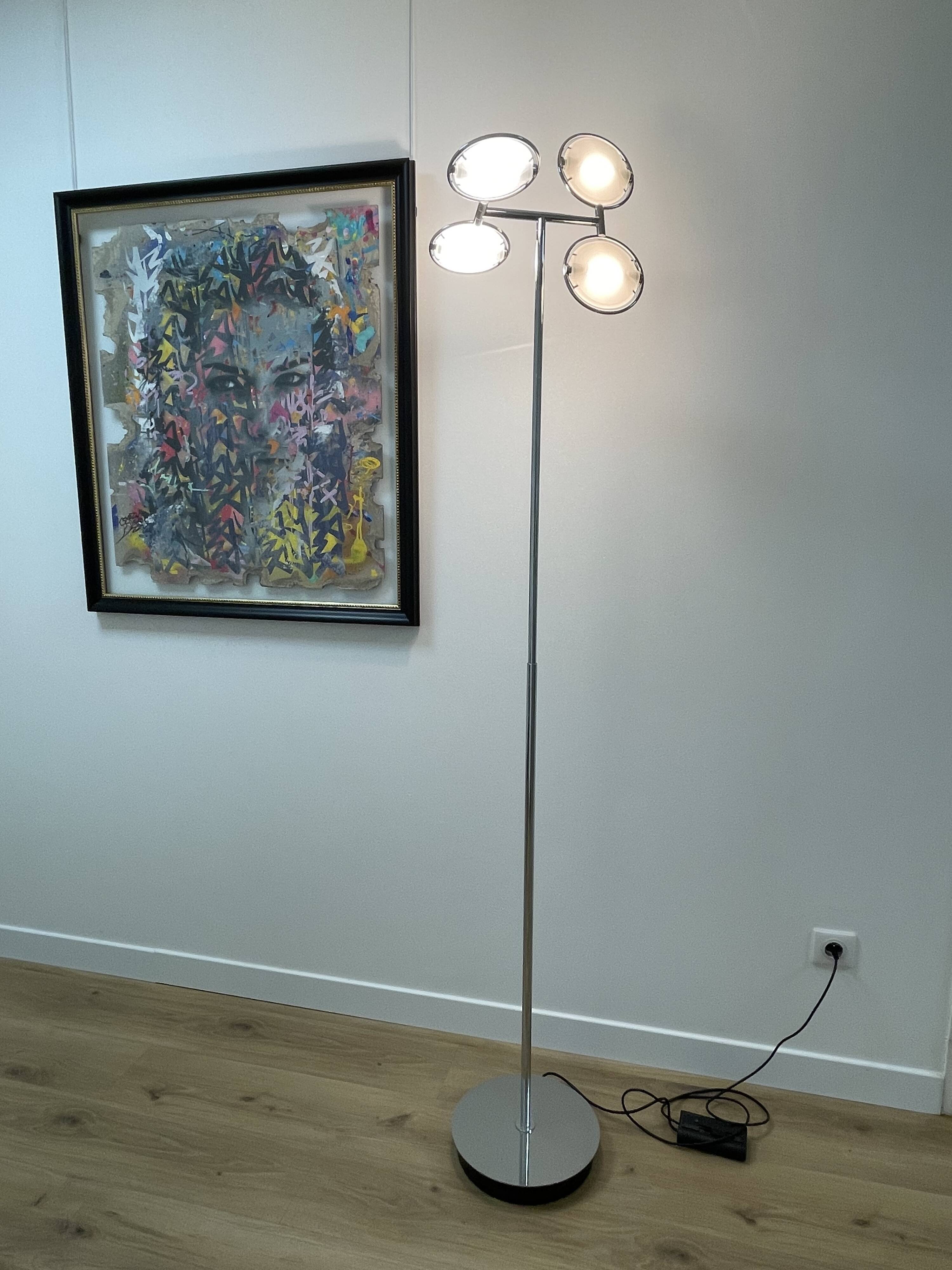 Nobi 4 model floor lamp by FontanaArte, 1990s