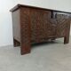 A large flemish 18th century oak chest