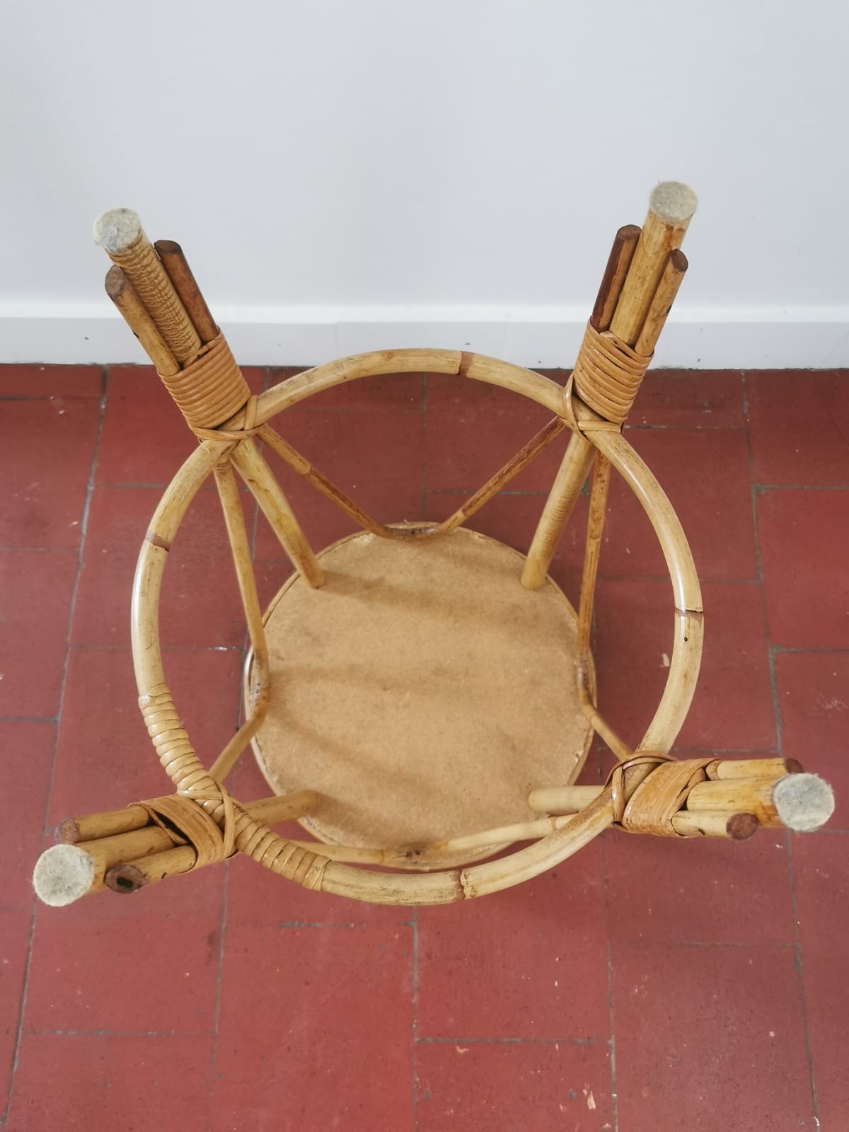 Rattan stool