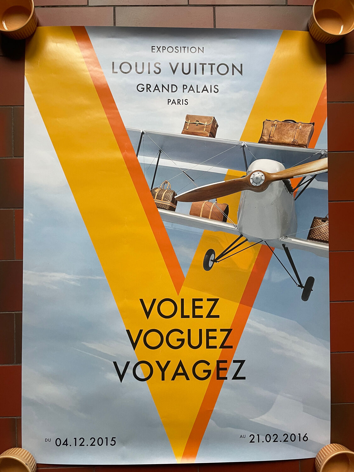 Louis Vuitton Original Poster - Fly Voguez Travel