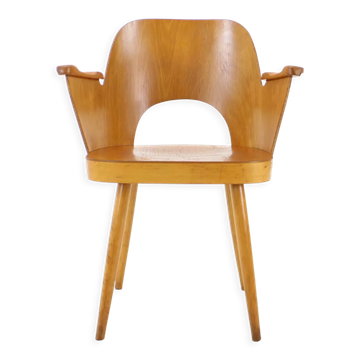 Oswald Haerdtl Beech Chair, Czechoslovakia, 1959