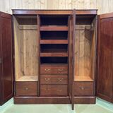 Dressing Victorian XIXth mahogany
